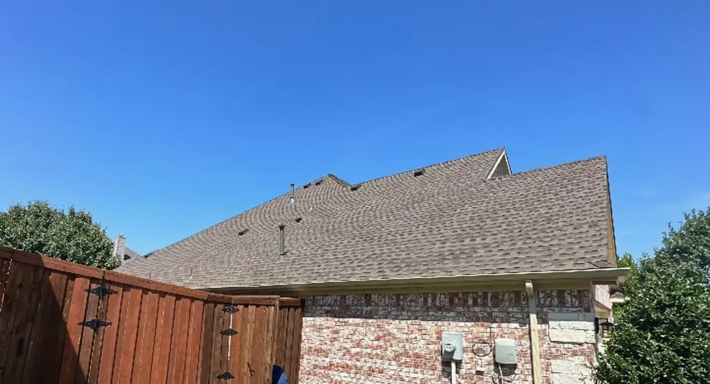 Completed roof replacement project in Green Valley